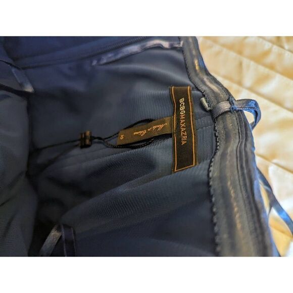 bcbgmaxazria Mariko pleated strapless dress NEW sz 10 - Picture 6 of 6